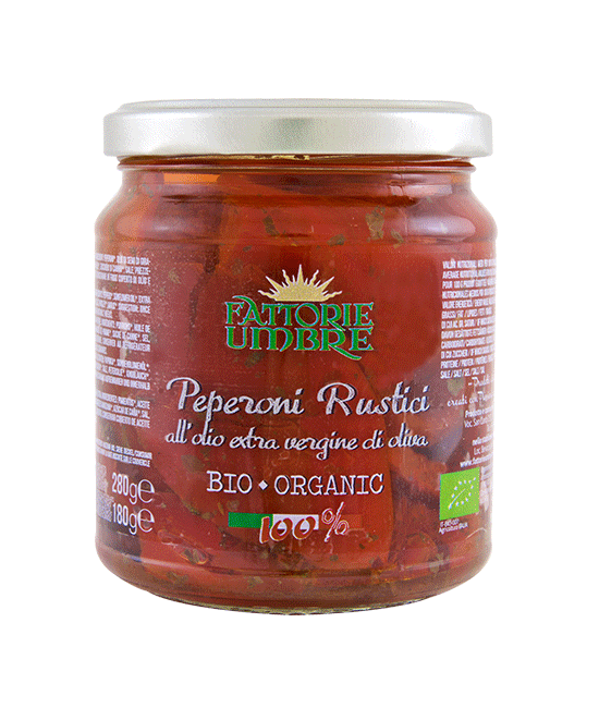 Peperoni rustici all'olio extra vergine d'oliva
