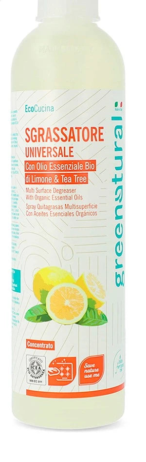 Ricarica  Sgrassatore Universale limone e tea tree 500ml