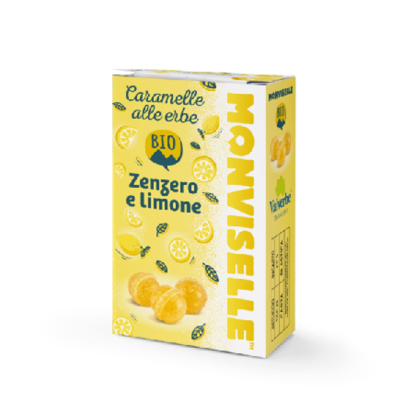 Caramelle Alle Erbe Gusto Zenzero e Limone Di Sicilia 30g
