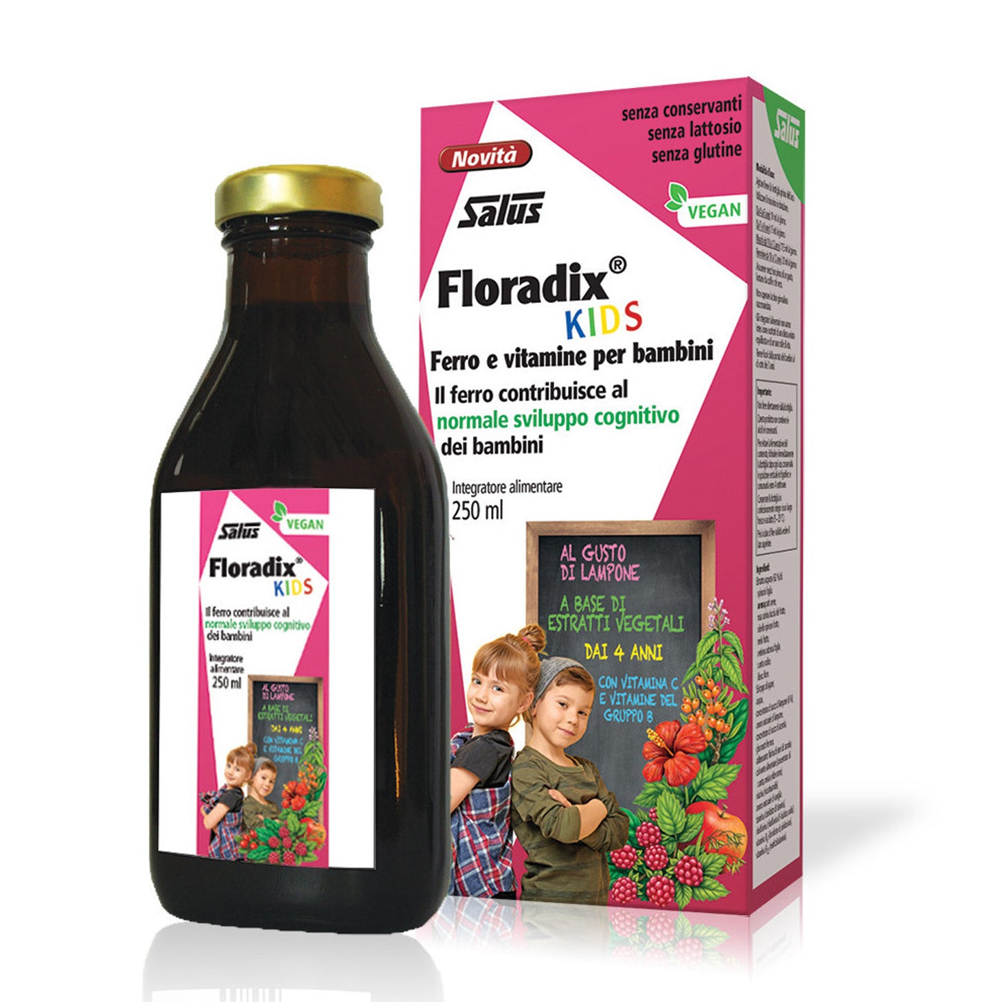 sciroppo floradix kids ferro vitamine