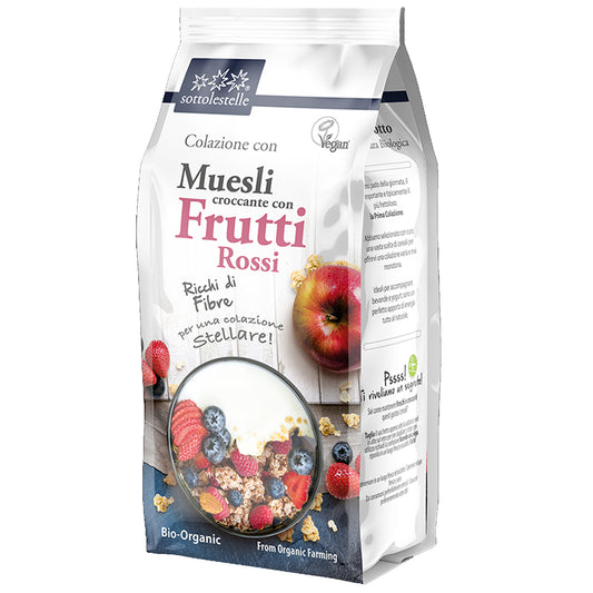 Muesli Croccante Con Frutti Rossi 350g