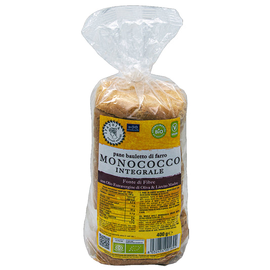 pane bauletto farro monococco  integrale