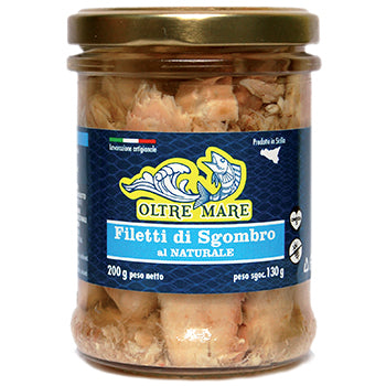 Filetti di Sgombro al naturale 200 g