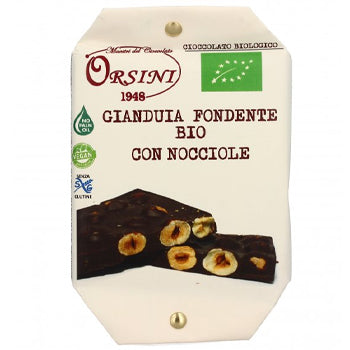 Cioccolato Gianduia Fondente e Nocciole 90g